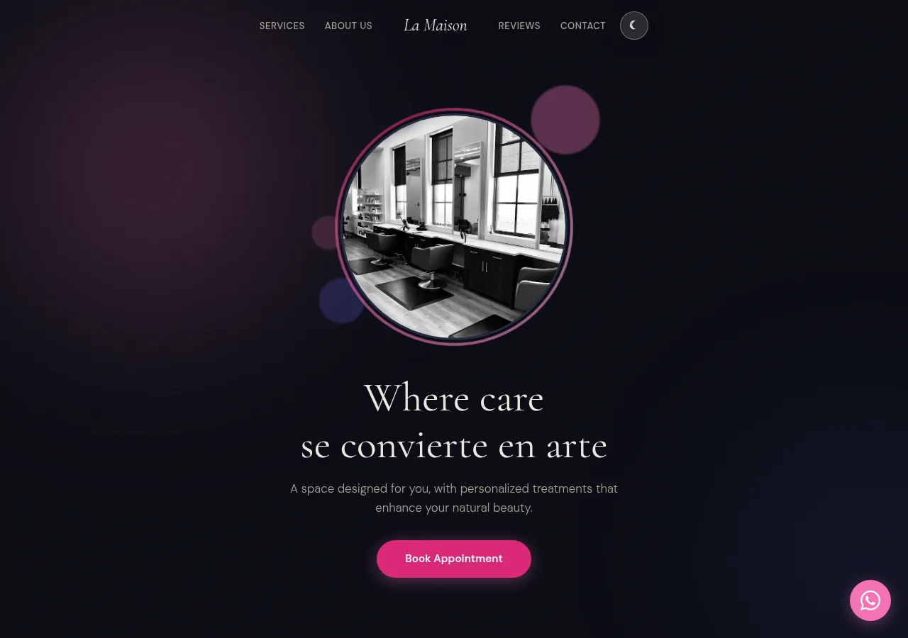 La Maison spa (Desktop)